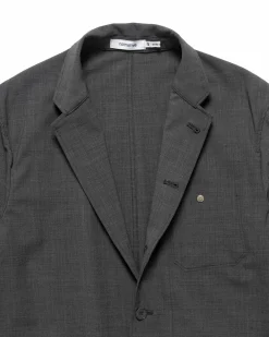 Worker 5B Jacket P/W/Pu Tropical Cloth Charcoal