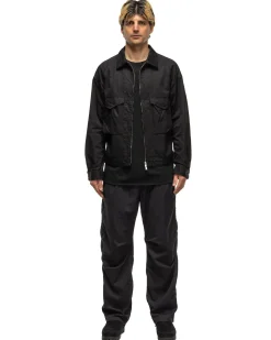 Worker Easy Pants P/C/Li Oxford Black