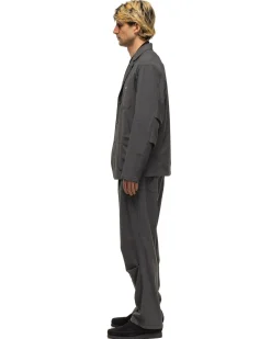 Worker Easy Pants P/W/Pu Tropical Cloth Charcoal