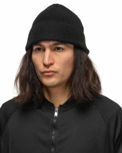 Worker Hat C/A Yarn Black