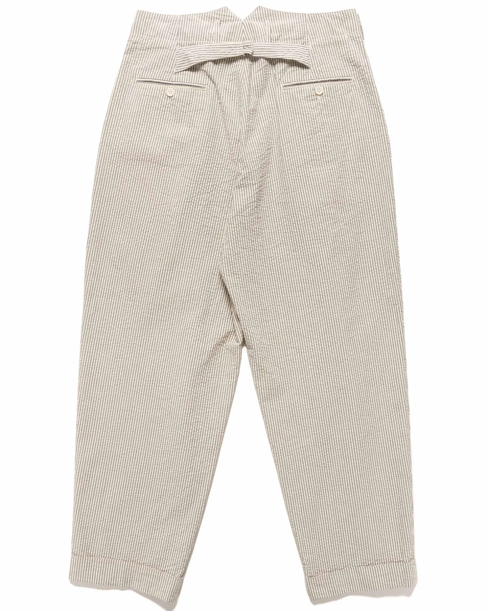 Wp Pant Cotton Seersucker Natural