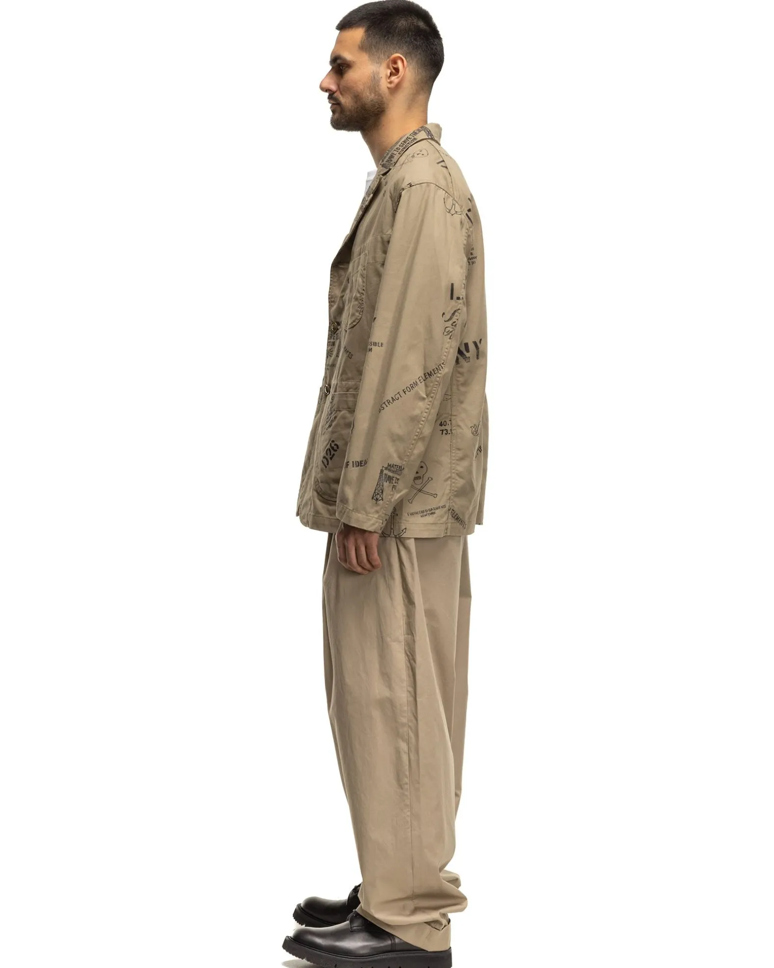 Wp Pant Highcount Twill Khaki