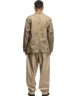 Wp Pant Highcount Twill Khaki