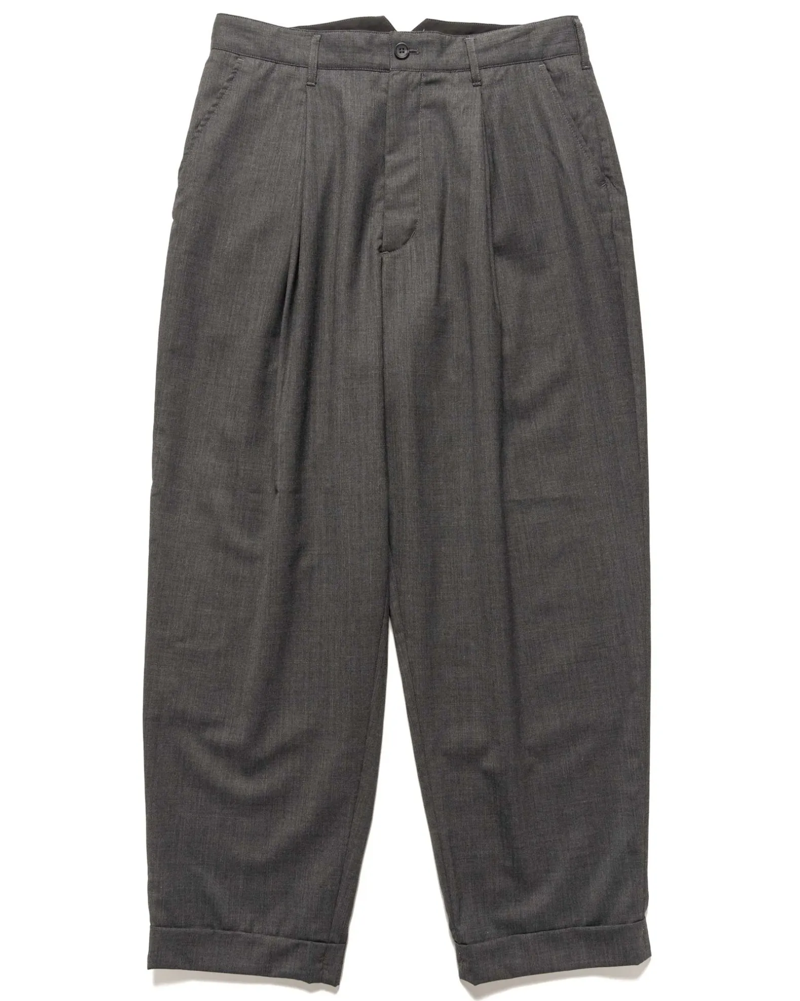 Wp Pant Tropical Wool Charcoal