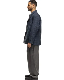 Wp Pant Tropical Wool Charcoal