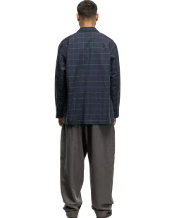 Wp Pant Tropical Wool Charcoal
