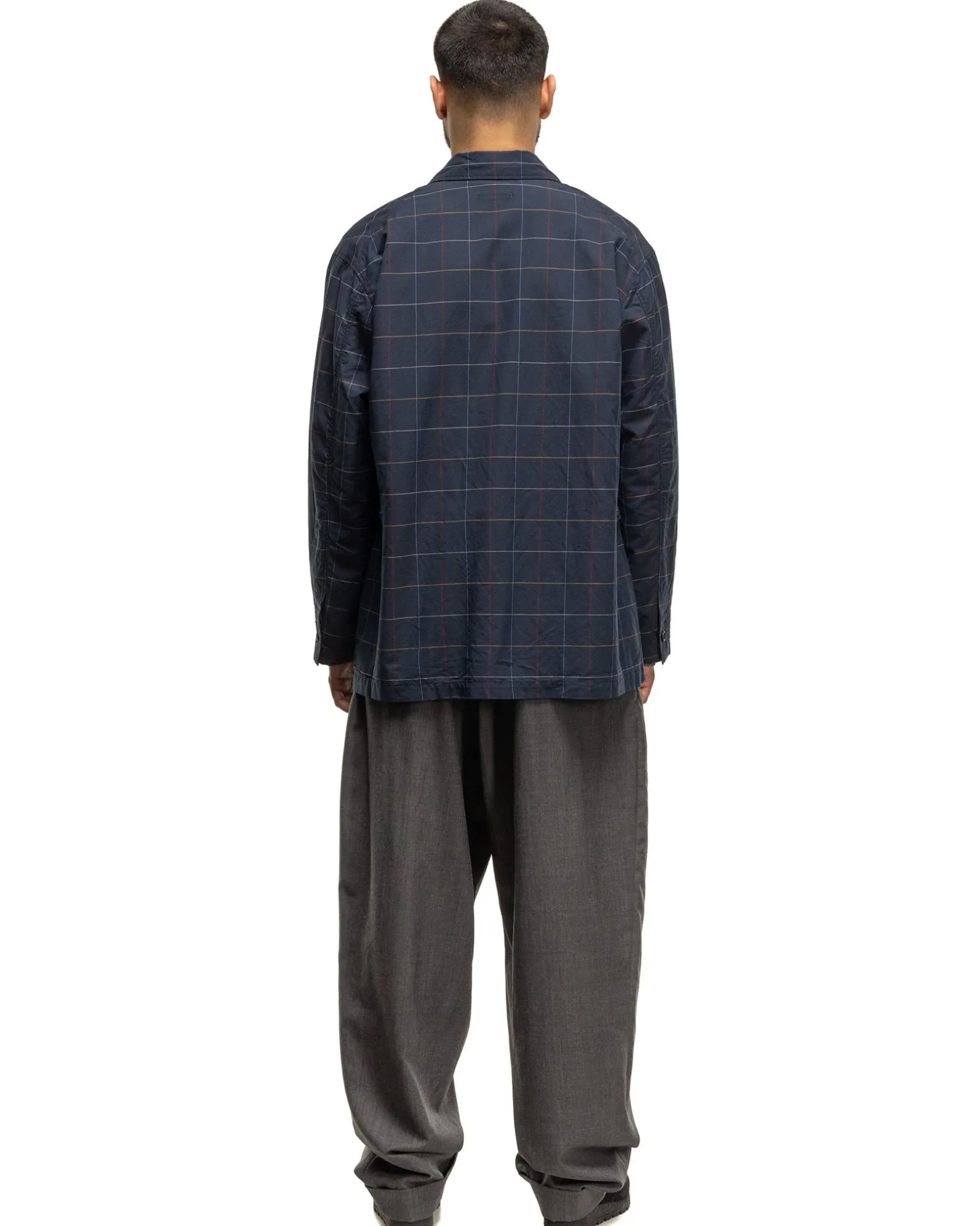 Wp Pant Tropical Wool Charcoal