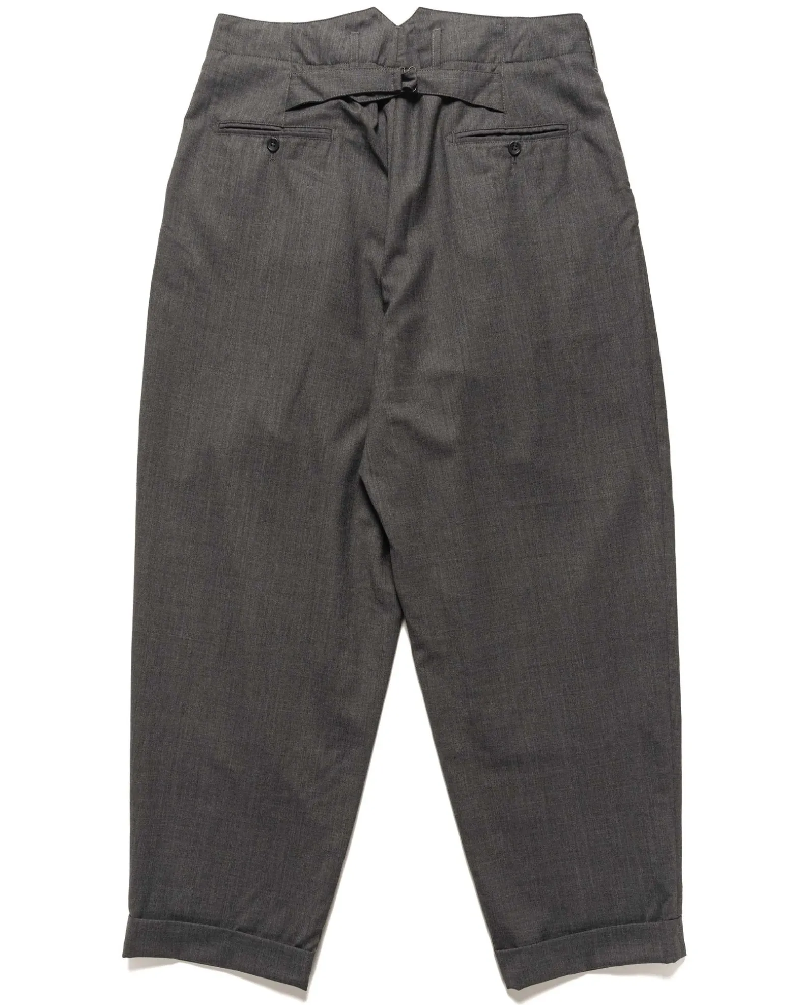 Wp Pant Tropical Wool Charcoal