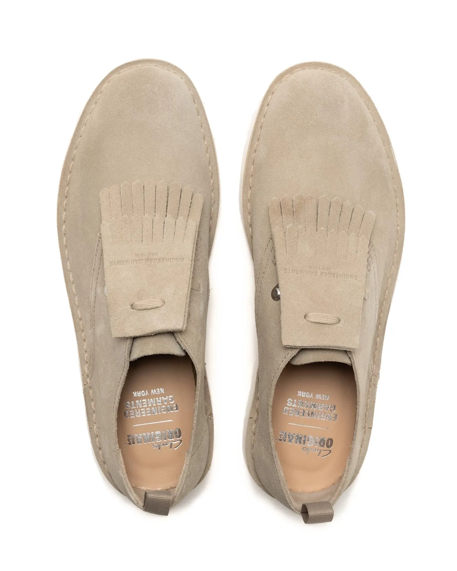X Engineered Garments Desert Khan Sand Suede