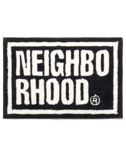 X Gallery 1950. Square Rug Mat Black