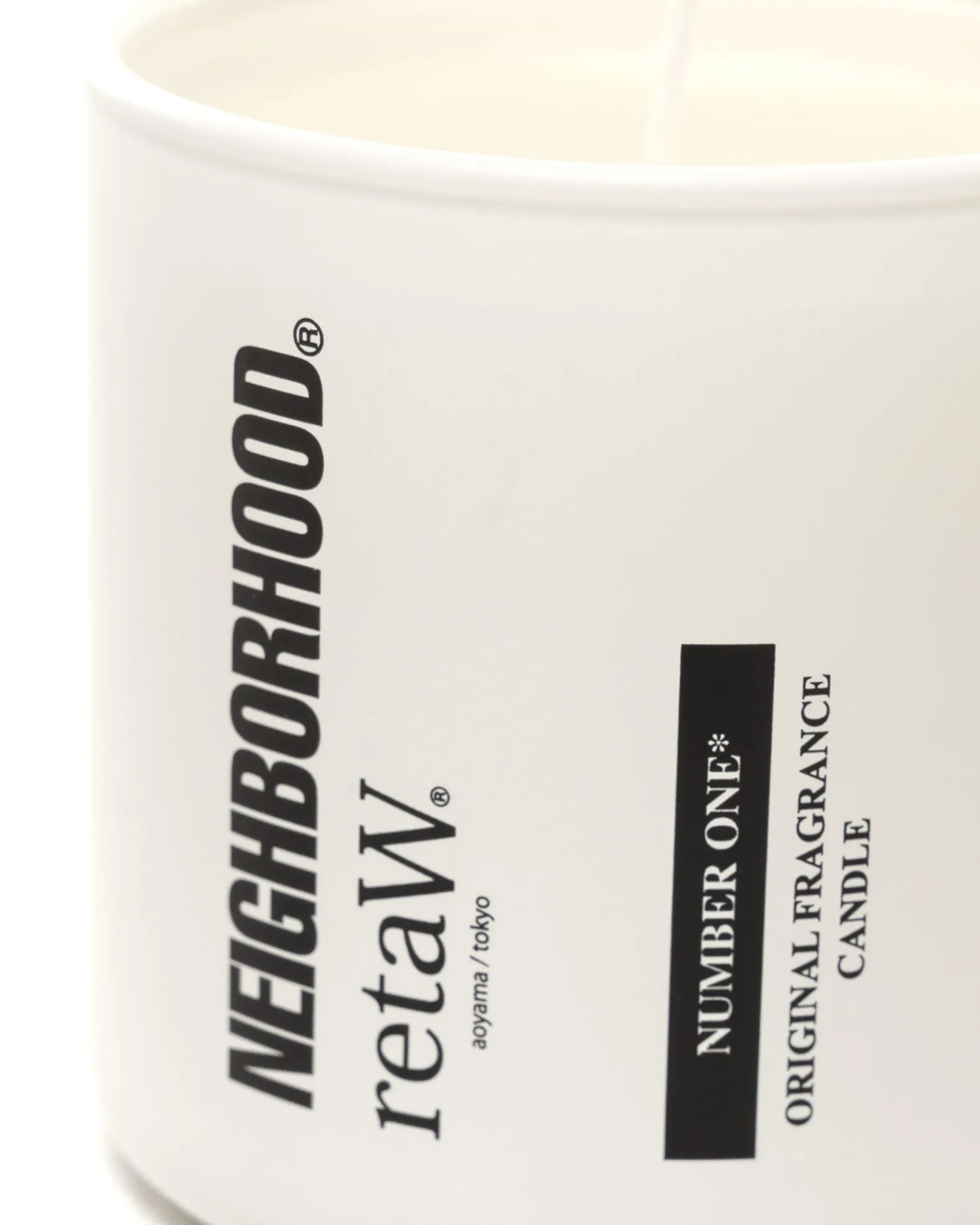X Retaw. Number One Candle